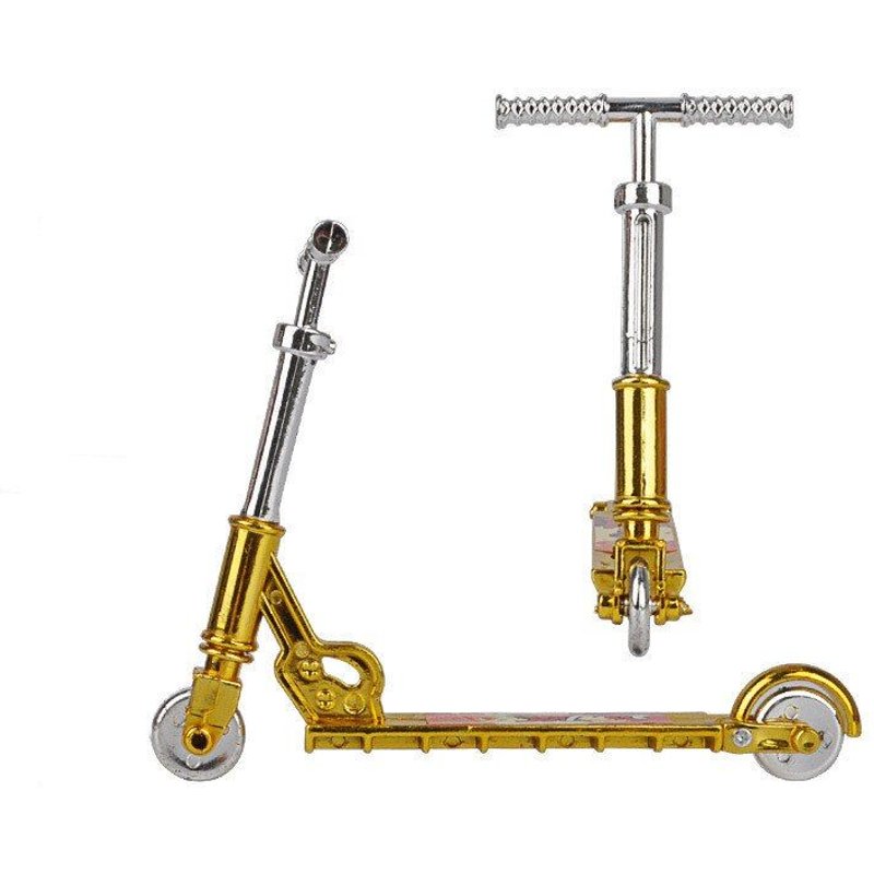 Mini Scooter Deux Roues Vélo Planche À Roulettes Skateboard De Doigt, Jouets Éducatifs Pour Enfants,