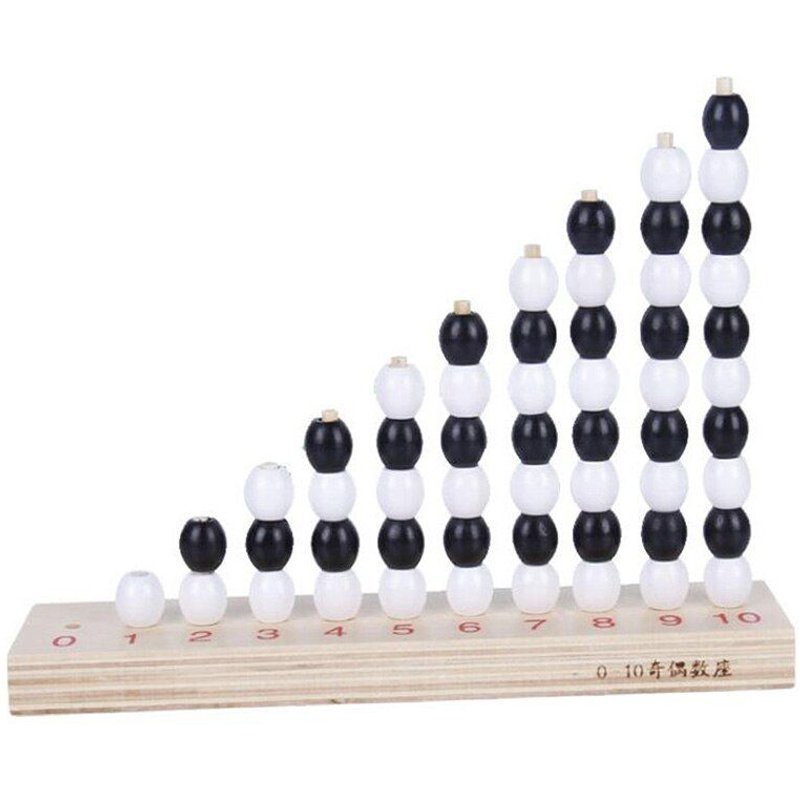 Jouet Éducatif En Bois Montessori Pour Enfant, Boulier Pour Apprendre À Compter Les Nombres, Apprentissage Des Maths, Cadeau