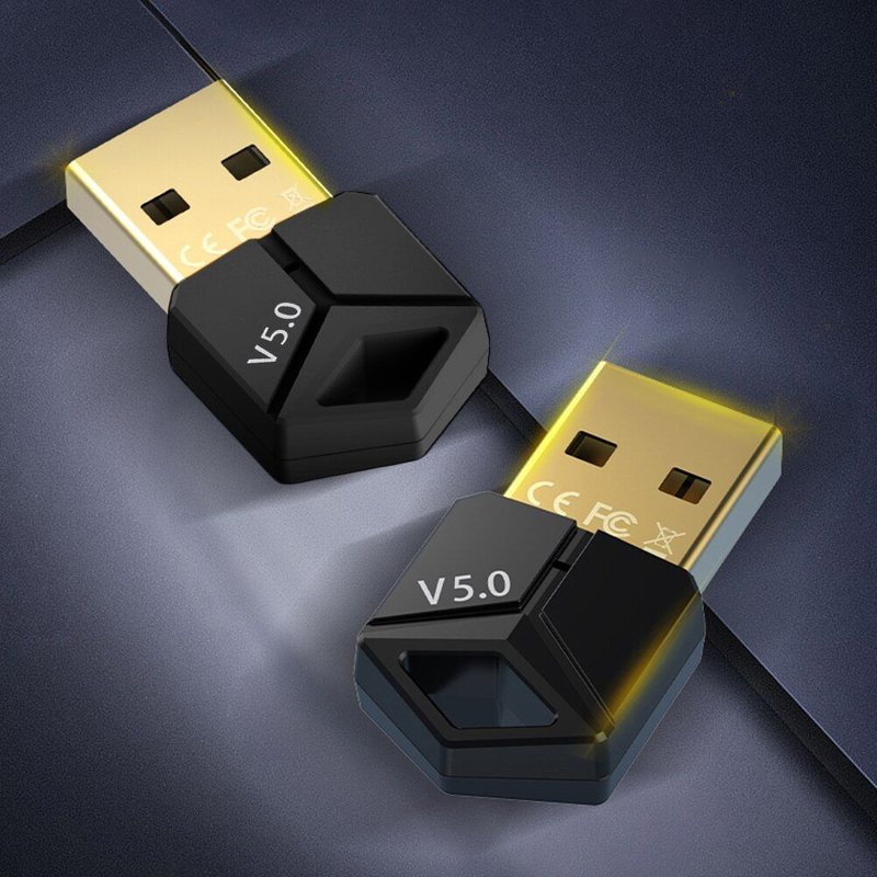 Mini Adaptateur Récepteur/Transmetteur Audio Sans Fil, Musique, Compatible Bluetooth 5.0, Pour Pc Et Ordinateur Portable