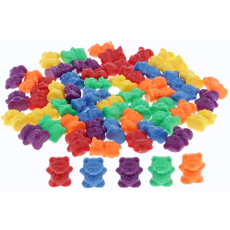 Jouet Éducatif De Comptage Et De Tri Des Ours, Jouet Pédagogique De Manipulation De Maths Amusant