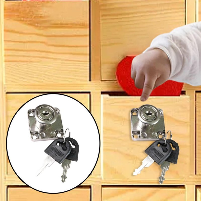 Planche D'Activités Portables, Jouet D'Apprentissage Montessori, Verrouillage Et Clés Pour Le Voyage, Compétences De Base, Apprentissage Précoce En Avion Pour Bébé