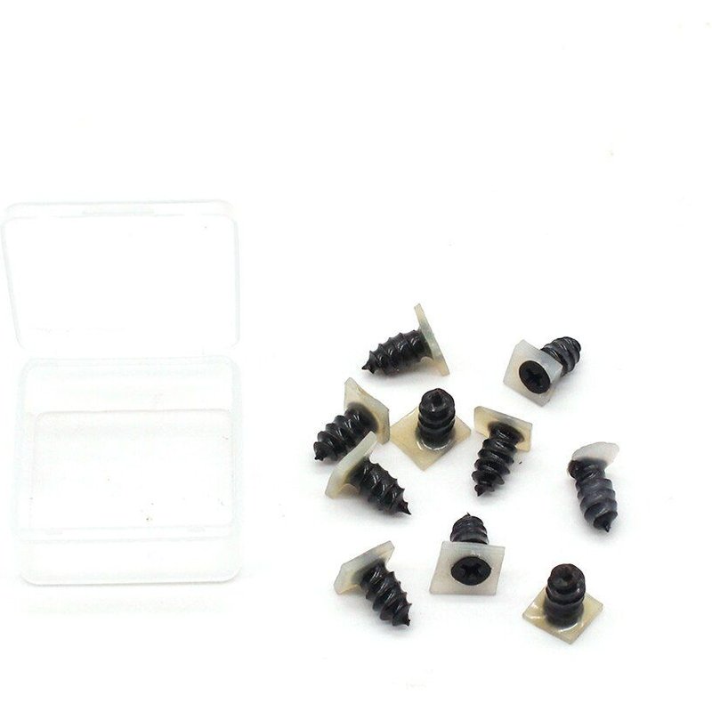 Réparation De Pneus Sous Vide, 10 Pièces, Clous Universels Sans Chambre À Air, En Caoutchouc, Réparation Automatique, Pour Moto, Voiture, Colle, Sans Film