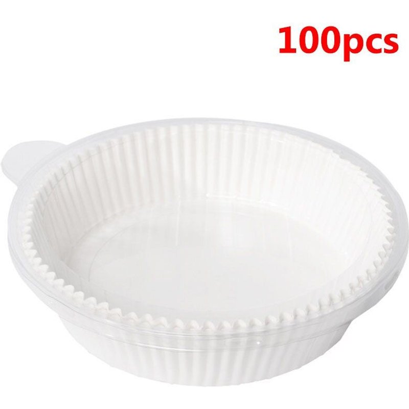 Tapis Antiadhésif Jetable Pour Friteuse À Air, 100/30 Pièces, Revêtement Rond En Papier Pour Cuisson À La Vapeur