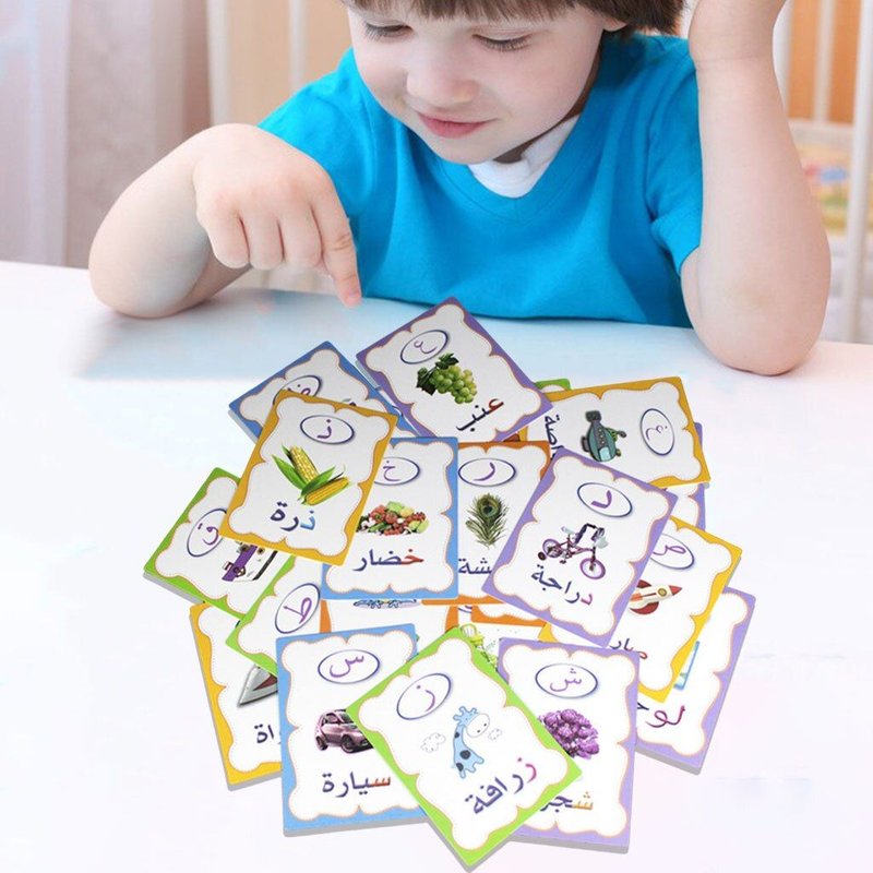 Cartes Flash De L'Alphabet, 28 Pièces, Apprentissage Éducatif Pour Bébé De 3 Ans Et Plus, Pour Enfants De La Maternelle