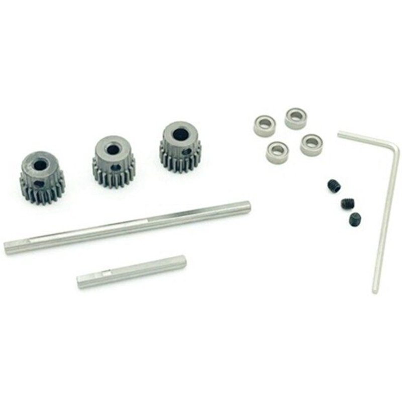 Jeu D'Engrenages De Transmission En Métal, Pour Wpl C14 C24 B24 B36 Mn D90 D99 Mn99s Rc, Pièces De Mise À Niveau De Voiture