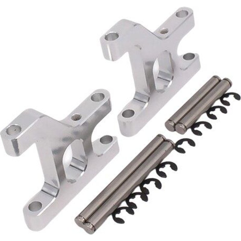 Bras De Suspension Avant Et Inférieur En Aluminium, 2 Pièces, Pièces De Mise À Niveau, Accessoires Op, 1/10 Tamiya Cc01 Cc-01 Cc01-03