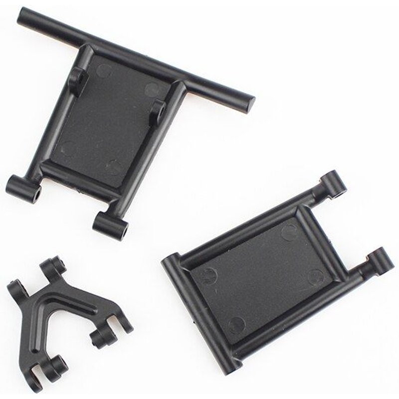 Pièces De Mise À Niveau Du Pare-Chocs Avant Et Arrière Pour Wltoys 124018 1/12 Rc, Accessoires De Rechange Pour Barres Anti-Collision