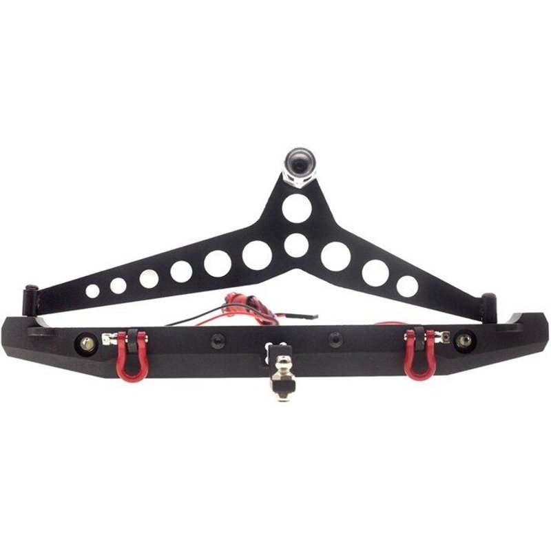 Pare-Chocs Arrière En Métal Pour Rc 1/10, Chenille Axiale Scx10 Iii 90046 Axi03007 Traxxas Trx-4, Mise À Niveau Des Pièces, Accessoires