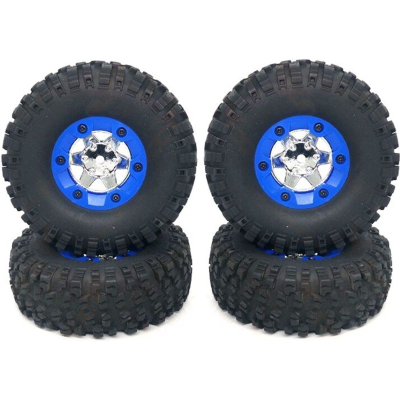 Kit De Pneus De Roue Gauche Et Droite Pour Wltoys 12428 12428-B 12423 1/12 Rc, Pièces De Rechange, Accessoires, 4 Pièces