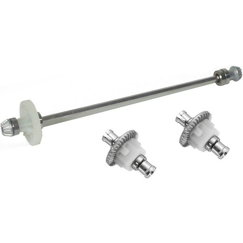 Jeu D'Engrenages D'Arbre D'Entraînement Principal Différentiel En Métal, 3 Pièces, Pour Hosim Xlh 9125 Rc, Accessoires De Mise À Niveau De Voiture