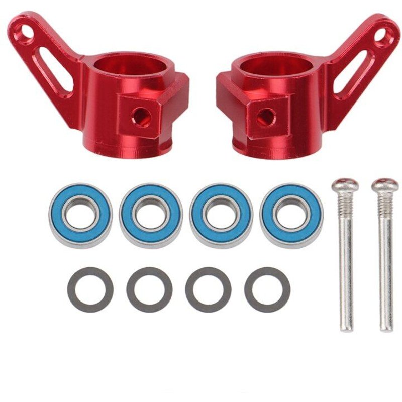 Blocs De Direction Avant En Métal, Ensemble De Pièces De Mise À Niveau Pour Traxxas 2wd 1/10