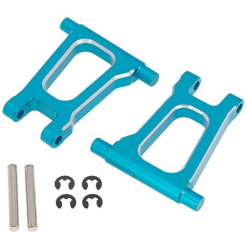 Bras De Suspension Arrière En Métal, 2 Pièces, Bras Pivotant Pour Tamiya Tt-01 Tt01 Tt-01e Tt01e Tt-01d 1/10 Rc, Pièces De Mise À Niveau De Voiture