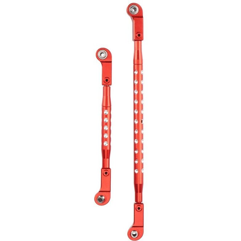 Jeu De Maillons De Direction En Métal, Tige De Liaison De Direction Pour Voiture À Chenilles Axiale Scx6 Axi05000 Jeep Jlu 1/6 Rc, Pièces De Mise À Niveau