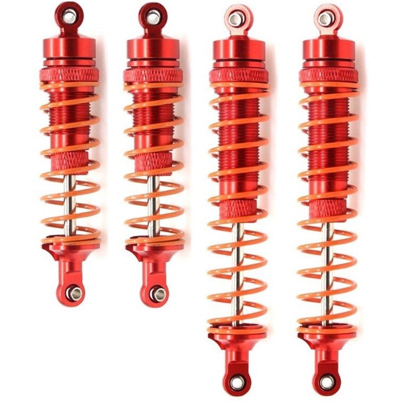 Amortisseurs À Ressort Avant Et Arrière En Métal, 4 Pièces, Pour Arrma 1/10 Granit Big Rock Crew Rc Car, Pièces De Mise À Niveau