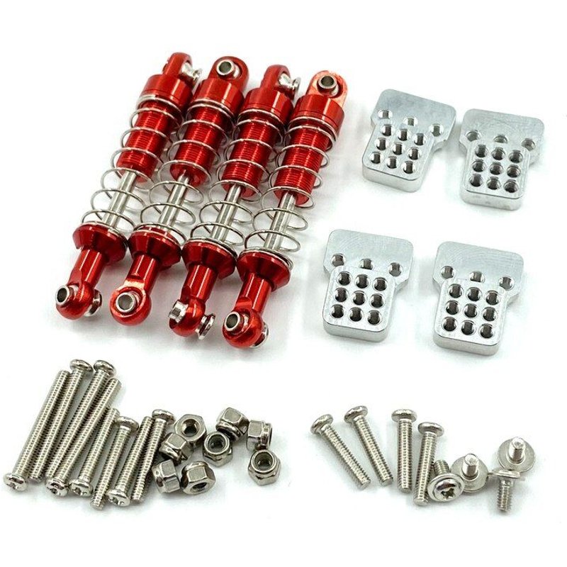 Amortisseur De Voiture En Métal Avec Extension De Siège, Pièces De Mise À Niveau, Accessoires, Mn D90 Mn-90 Mn99s Wpl C14 C24 C34 Rc