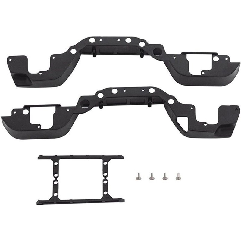 Garde-Boue Pour Jeep Wrangler Rc, Couvercle De Pneu De Garde-Boue + Pédale Latérale Pour 1/24 Axial Scx24 Axi00002, Pièces De Mise À Niveau De Voiture Sur Chenilles