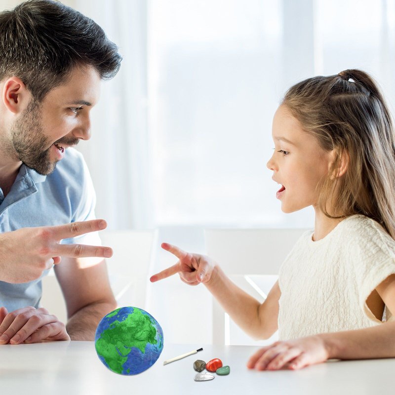 Kit D'Excavation De Pierres Précieuses En Cristal, Kit Scientifique Éducatif Pour Enfants, Collection De Gemmes, Jouets D'Extraction, Géologique Nationale, Kit De Creuser De La Terre