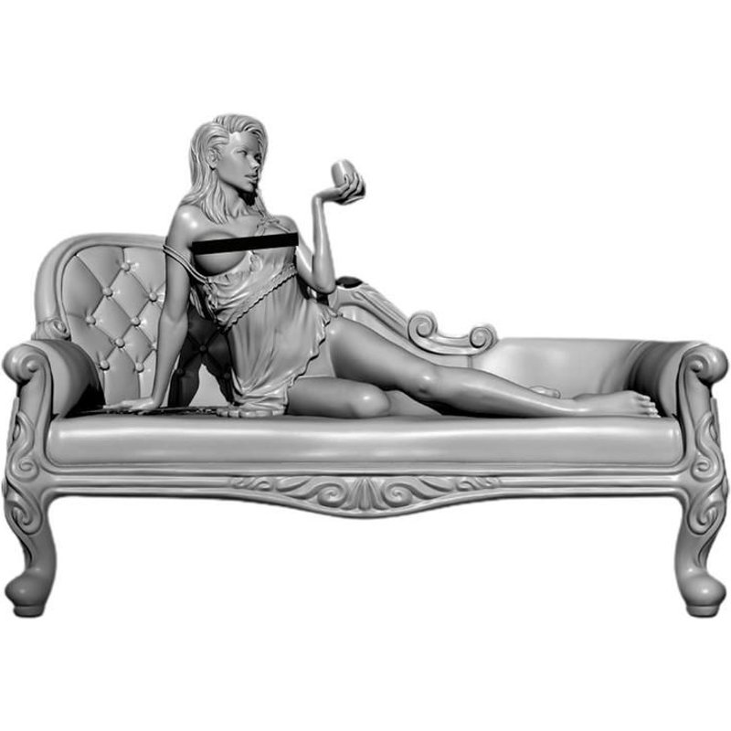 Figurine En Résine 1/24, Kit Non Assemblé, Non Peint, À Monter Soi-Même, E6y4, 2658