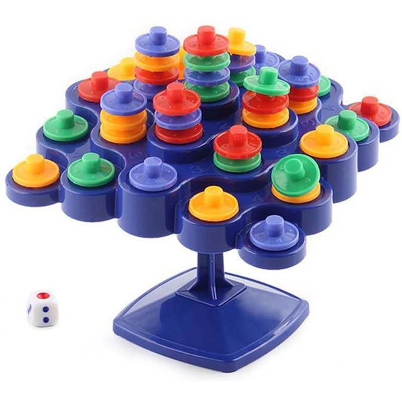 Jouets À Empiler D'Équilibre Pour Enfants, Cadeau Interactif Parent-Enfant, Jouets D'Apprentissage D'Anniversaire Préscolaire, Jeux Éducatifs Montes B2a5