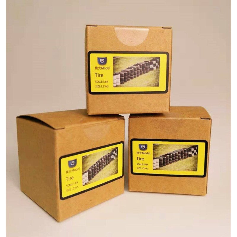 Accessoires De Scène De Modèle De Voiture 100, 1/64 Pièces, Peau De Pneu