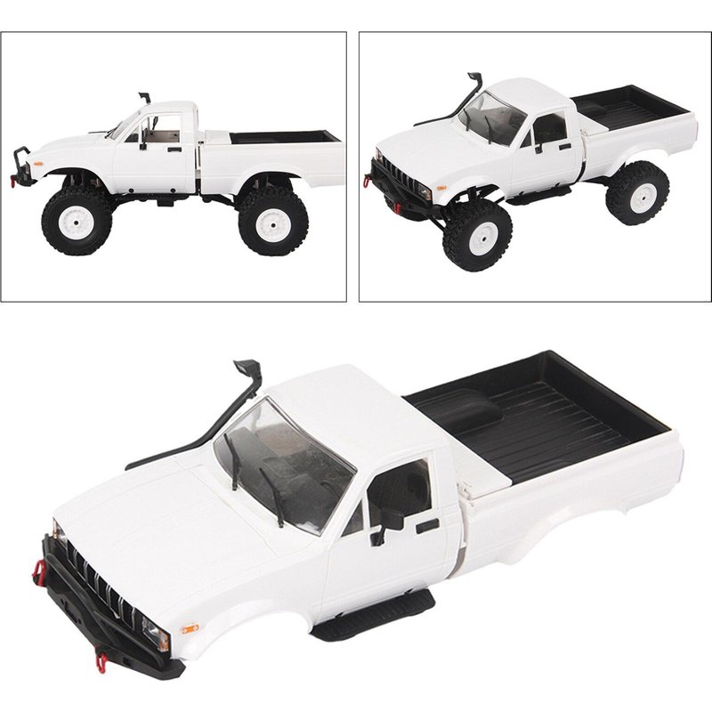 Mise À Niveau C24-1 1:16 Rc Voiture Radiocommandée Tout-Terrain 4wd, Kit De Coque De Voiture Électrique À Chenilles