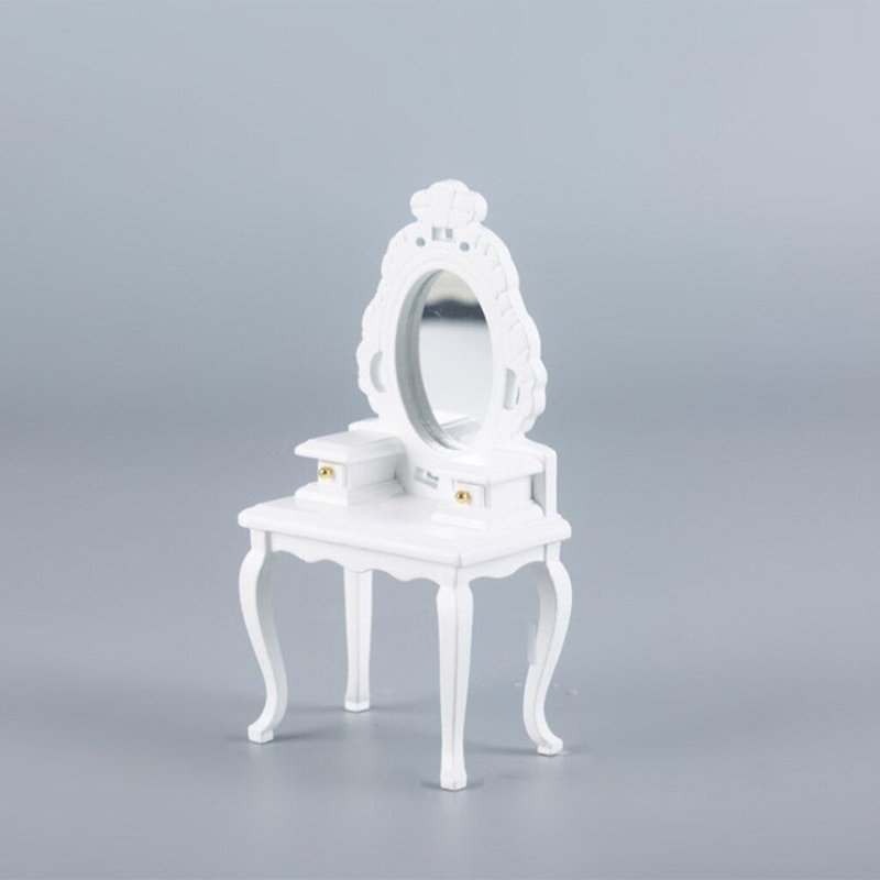Maison De Poupée Rétro Échelle 1:12, Meuble De Coiffeuse, Modèle Bjd, Accessoires De Décoration Minuscules, Jouets Pour Enfants, Cadeaux D'Anniversaire