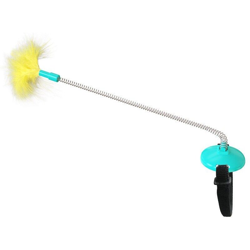 Jouets En Forme De Plume Pour Chat, Bâtonnets D'Auto-Guérison Pour Soulager L'Ennui, Amusants, Interactifs