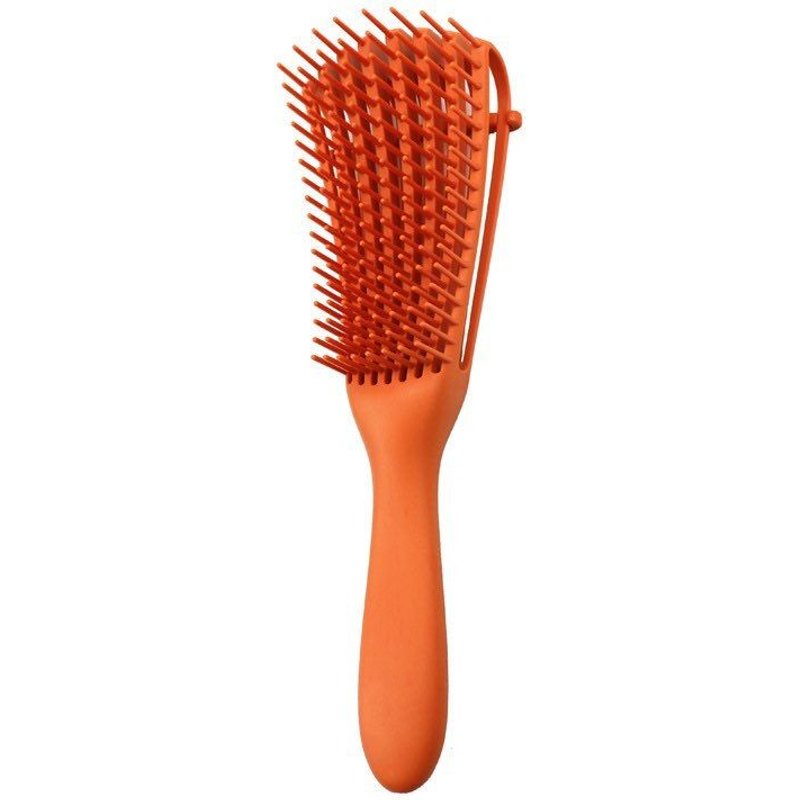 Peigne De Massage Du Cuir Chevelu Pour Femmes, Brosse Démêlante, Professionnelle, Anti-Cravate, Type Poulpe, 1 Pièce