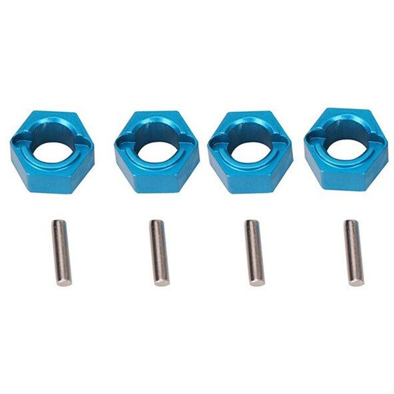 Roues Hexagonales En Aluminium Pour Wltoys 1/18, A949, A959, A969, A979, K929, Rc, A949-11, Siège Hexagonal, Broches De Moyeu, 7mm, Pièces De Mise À Niveau