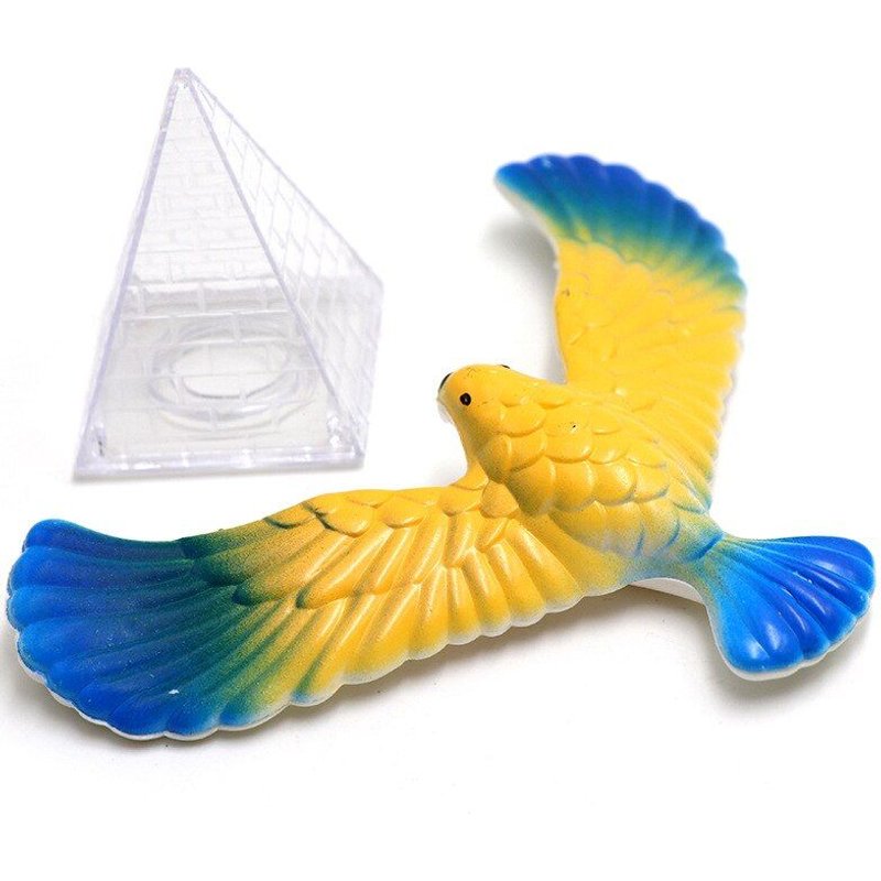 Oiseau D'Équilibre Magique, Jouet De Bureau Scientifique, Aigle, Nouveauté Amusant, Cadeau D'Apprentissage Pour Enfants, Jouet Éducatif Avec Support Pyramide
