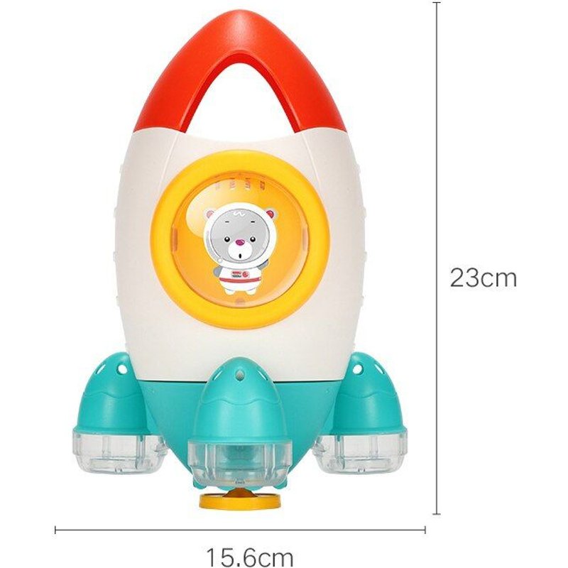 Jouets De Bain Pour Enfants, Jeu D'Eau, Fusée D'Eau, Spray D'Eau Rotatif, Jouets De Bain De Plage, Cadeaux Pour Garçons