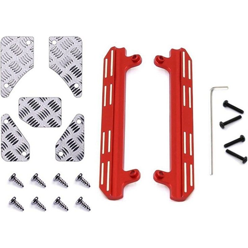 Pédales Latérales En Métal, Accessoires De Mise À Niveau, Avec Feuille Décorative Avant Et Arrière, Plaque Antidérapante, Accessoires De Mise À Niveau