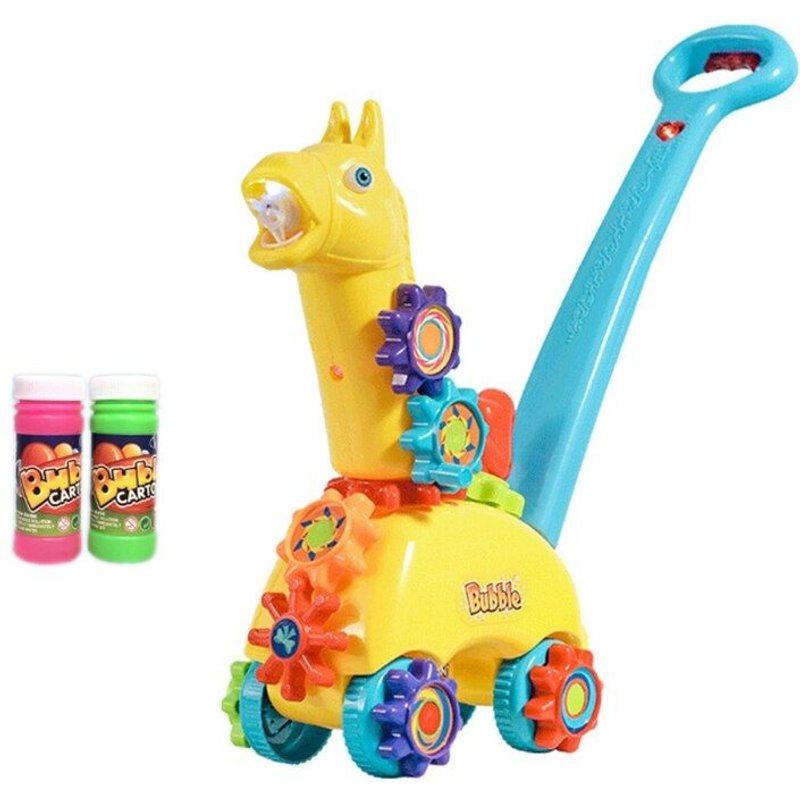 Machine À Bulles Électrique, Girafe, Souffleur Automatique, Pour L'Extérieur, Jouet D'Été Avec Musique Légère