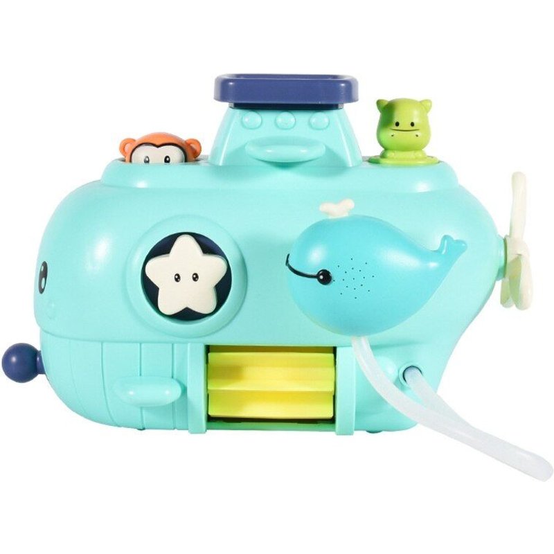 Jouets De Bain Pour Bébé, Animaux Mignons, Eau De Natation, Jouet De Douche, Sous-Marin, Roue À Eau, Jeu De Pulvérisation D'Eau Pour Enfant