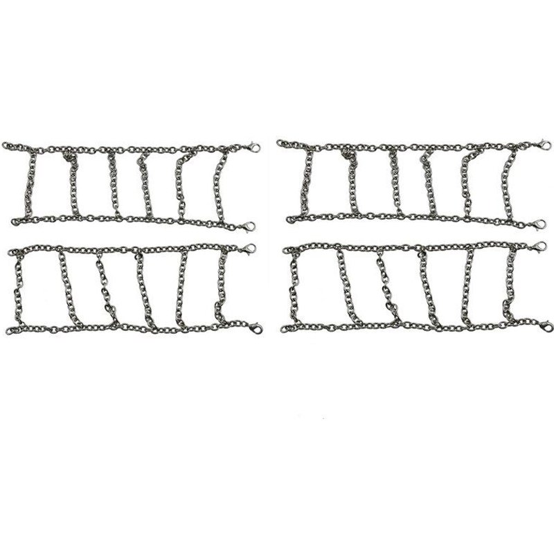 Pneus En Métal Pour Mn86s Mn86ks Mn86 Mn86k Mn G500, 4 Pièces, Chaîne De Neige, Chaînes Antidérapantes, 1/12 Rc, Pièces De Mise À Niveau De Voiture