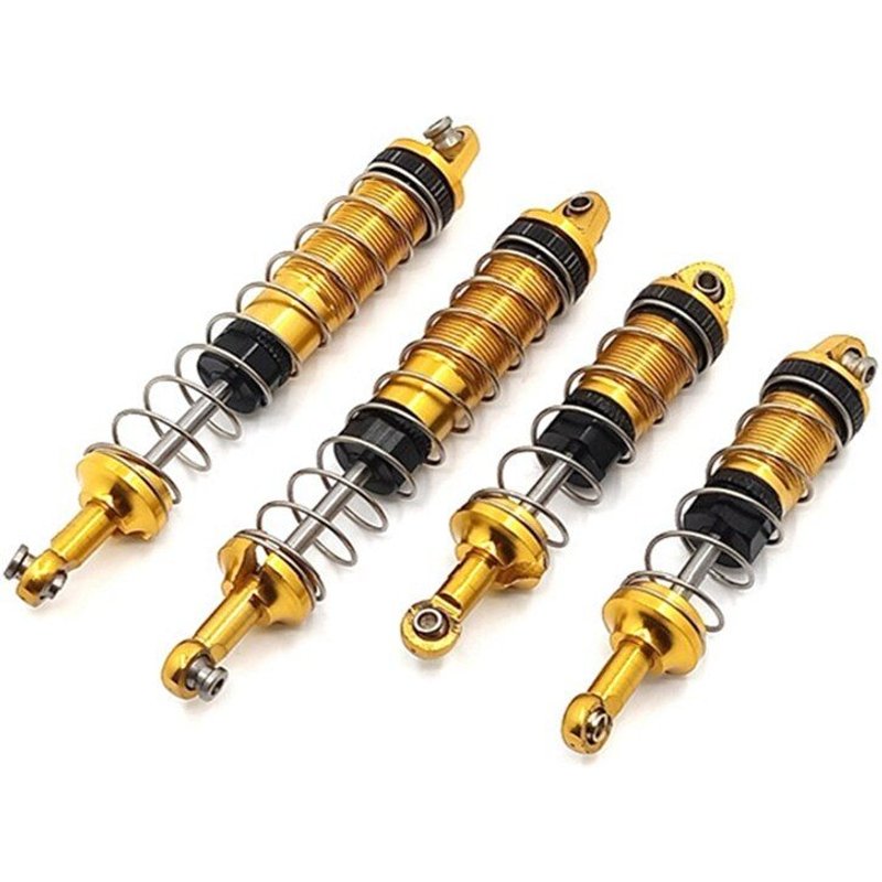 Amortisseurs De Voiture Wltoys 12428 12423 12429 Fy03 1/12 Rc, Pièces De Mise À Niveau Réglables Huile Tout Métal, Amortisseurs