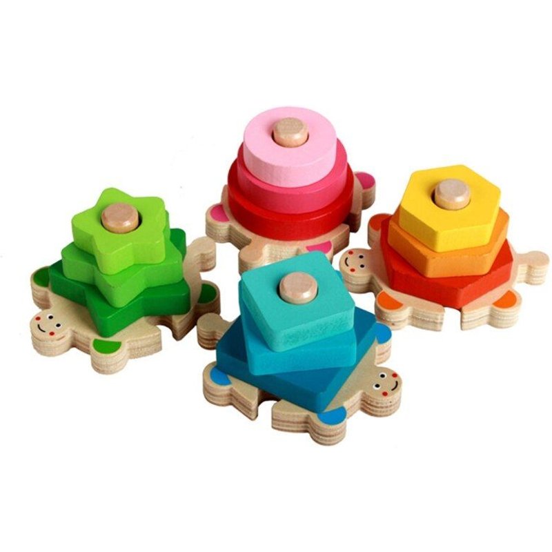 Jouet À Empiler En Bois Réaliste Pour Enfants De 6 À 8 Ans, Jouets Éducatifs, Entraînement Cérébral, Amélioration De L'Intelligence