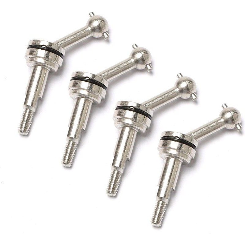 4 Pièces De Mise À Niveau De Voiture Rc Wltoys K969 K979 K989 P929 1/28, Transmission D'Arbre À Joint Universel Cvd En Métal Étendu De 2mm