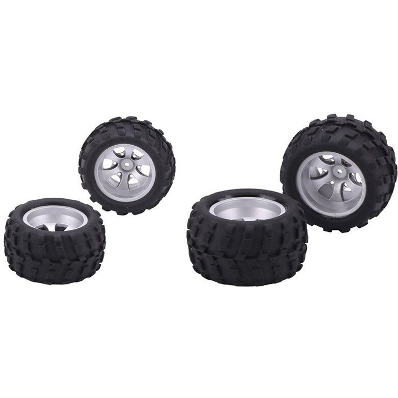 Pièces De Voiture Wltoys A979 Rc, Pneus Droits Et Gauche En Caoutchouc, Roues A979 Pour Voiture Wltoys A979, Modèle De Camion À Chenilles