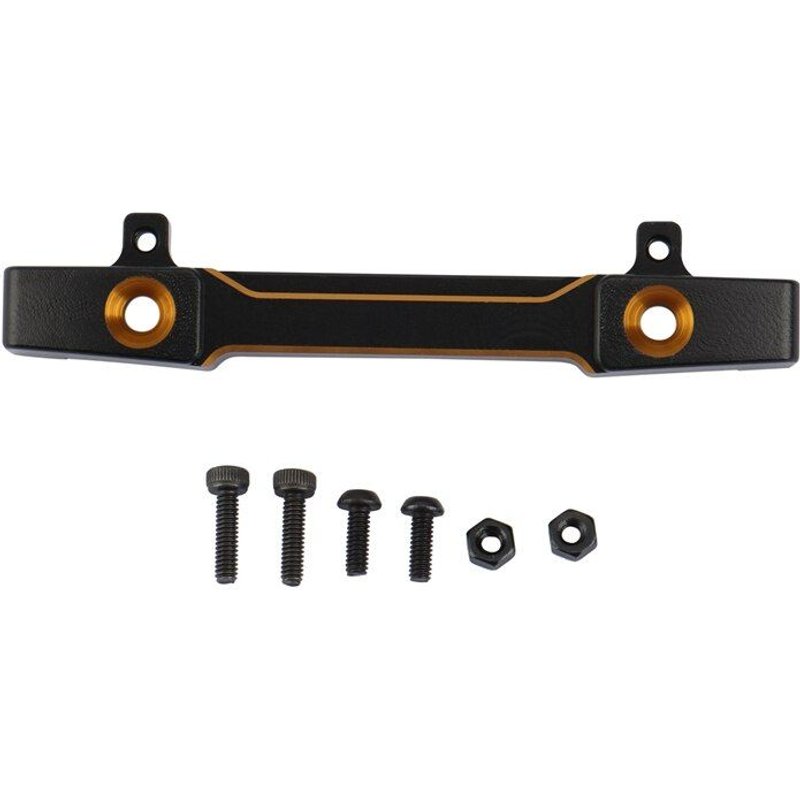 Pare-Chocs Arrière En Métal Pour Voiture À Chenilles 1/24 Rc, Axial Scx24 90081, Pièces De Mise À Niveau De Boulon Mort