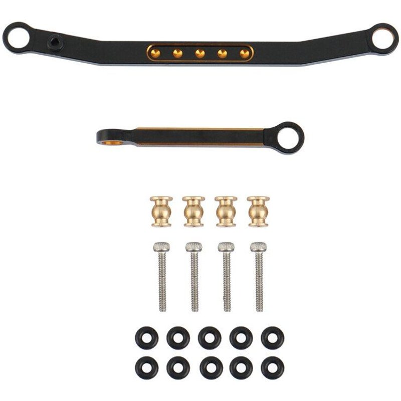 Biellette De Direction En Métal, Pour Voiture À Chenilles Axial Scx24 1/24 Axi00001, Pièces De Mise À Niveau, 90081 Rc