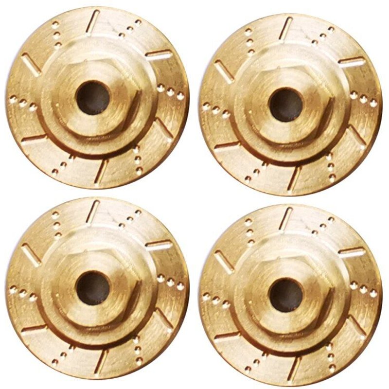 Combinateur De Moyeu De Roue Robuste En Laiton, 4 Pièces, Accessoires De Mise À Niveau De Voiture Pour Xiaomi Jimny 1/16 Rc