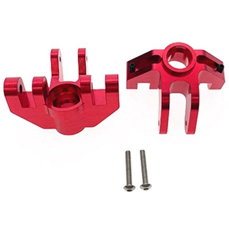 Bloc De Direction Avant En Métal, 2 Pièces, Pour Losi Lmt 4wd, Essieu Solide, Monster Truck, Pièces De Mise À Niveau De Voiture Rc