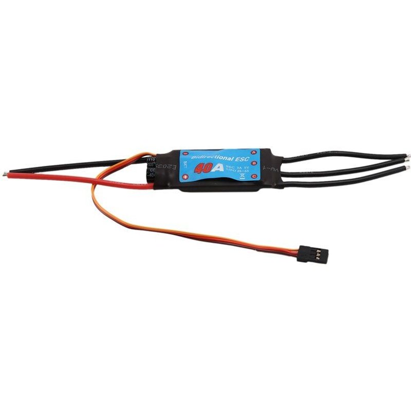 Esc Bidirectionnel Sans Balais Pour Télécommande De Bateau, Hélice Pneumatique Sous-Marine