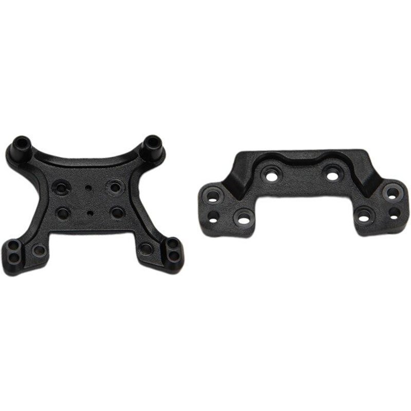 Plaques D'Amortisseurs Avant Et Arrière De Voiture Rc, Pièces Et Accessoires De Mise À Niveau Pour Wltoys 124016 1/12 Rc