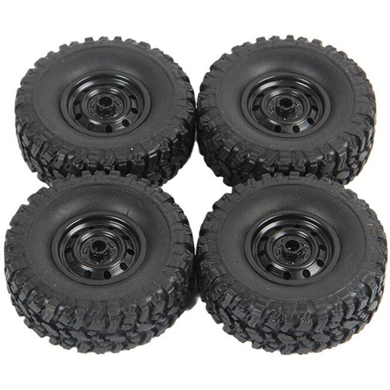Pneus De Roues 65mm Pour Voiture Rc Mn D90 D99s Mn-90 Mn91 Mn98 Mn99s Wpl C14 C24 C24-1 C34 B14 B24 B36, 4 Pièces