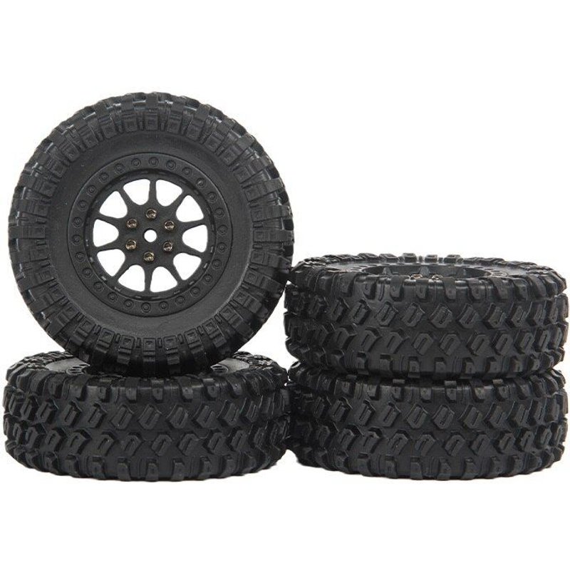 Pneus De Roues 70mm Pour Voiture Rc Mn D90 D99s Mn-90 Mn91 Mn98 Mn99s Wpl C14 C24 C34 B14 B24, 4 Pièces