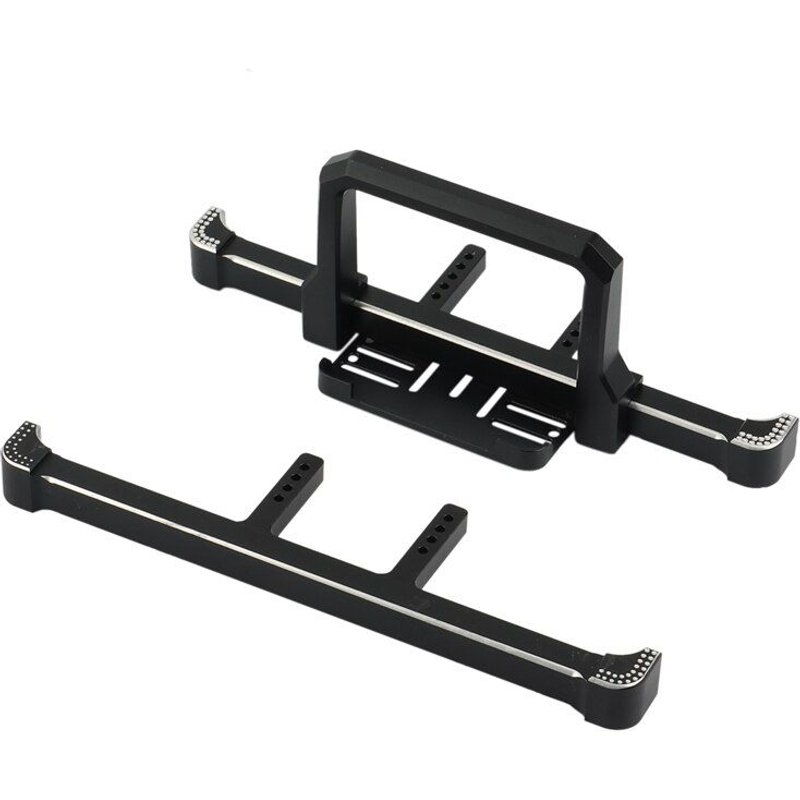 Pare-Chocs Avant Et Arrière En Métal Classique, Pour Chenille 1/10 Rc Traxxas Trx4 Trx-4 Defender, Pièces De Mise À Niveau