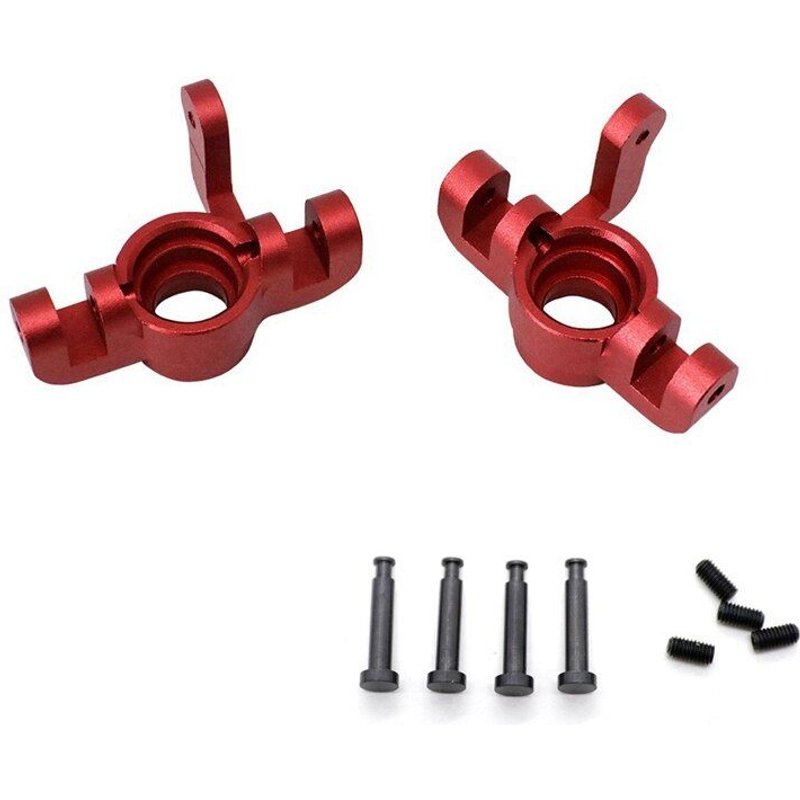 Bloc D'Articulations De Direction Avant En Métal, 2 Pièces, Pour Losi Lasernut U4 4wd 1/10 Rc, Pièces De Mise À Niveau De Voiture, Accessoires