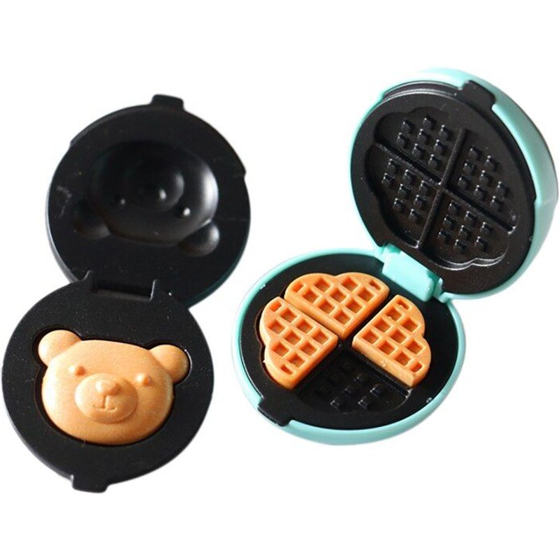 Accessoires De Décoration De Cuisine Pour Maison De Poupée, Mini Grille-Pain Et Gaufrier Pour Maison De Poupée 1/12